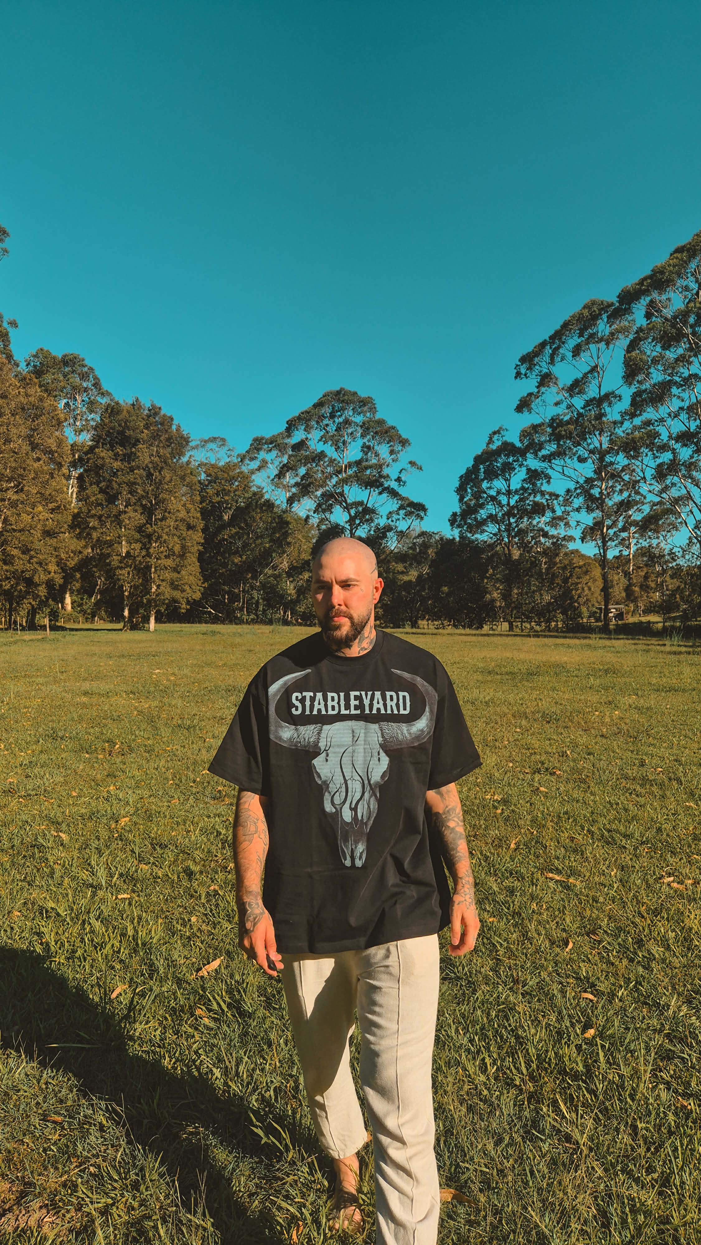 The Stableyard Skull Tee