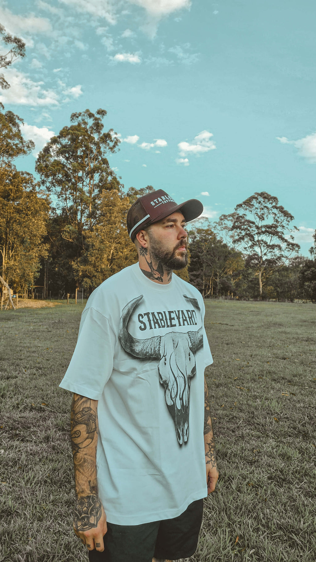 The Stableyard Skull Tee