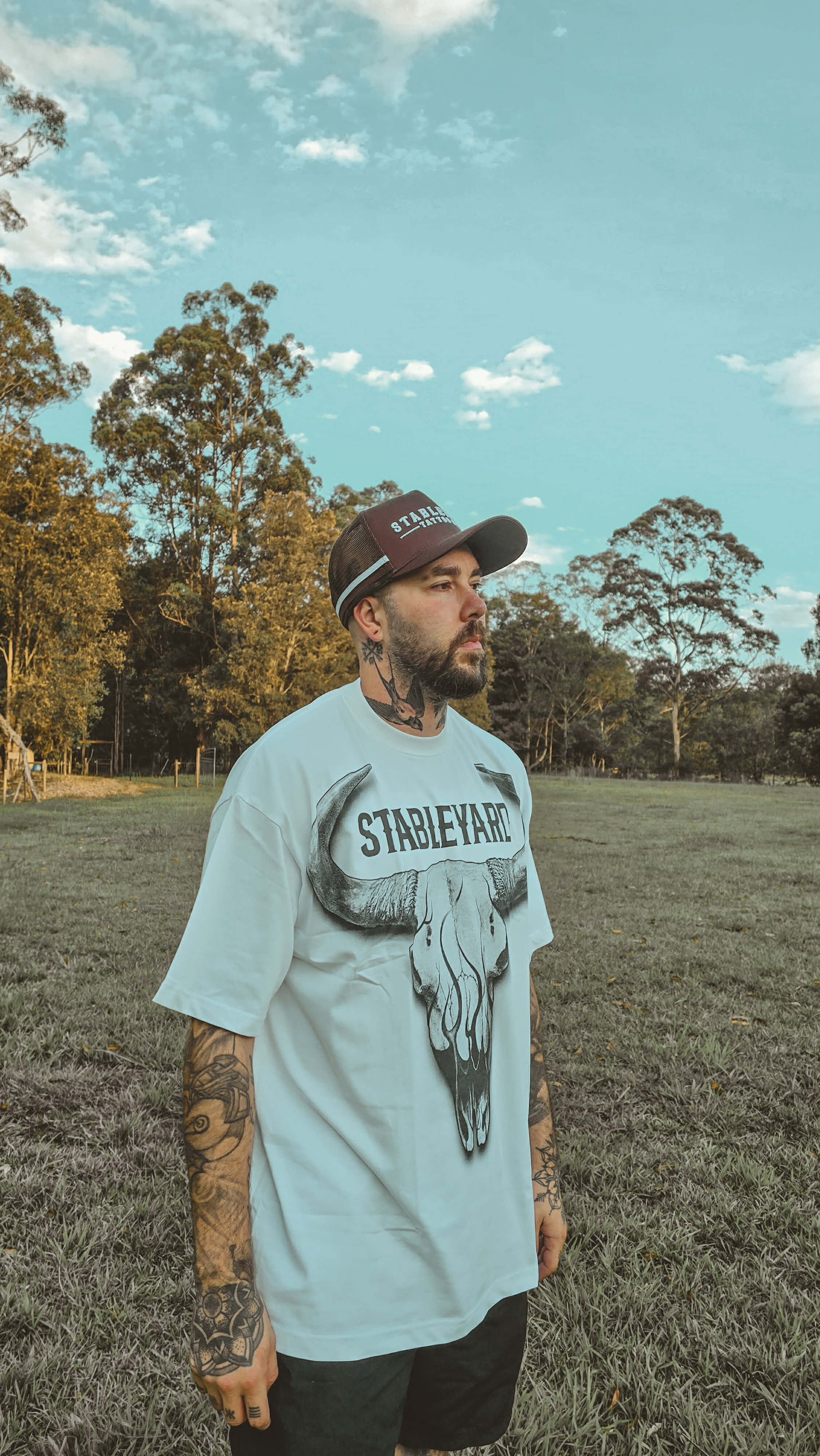 The Stableyard Skull Tee