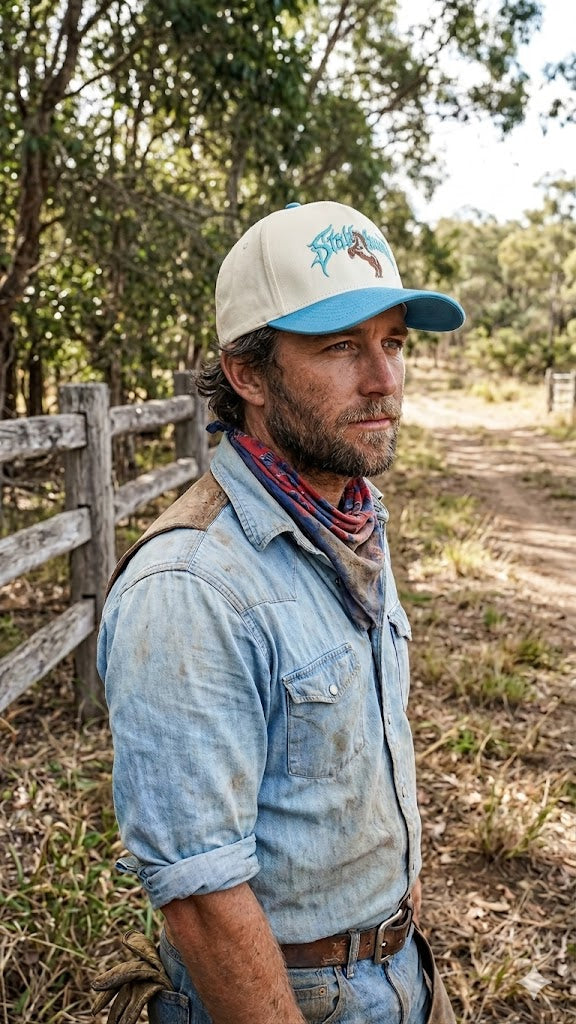 Dusty Blue Cap