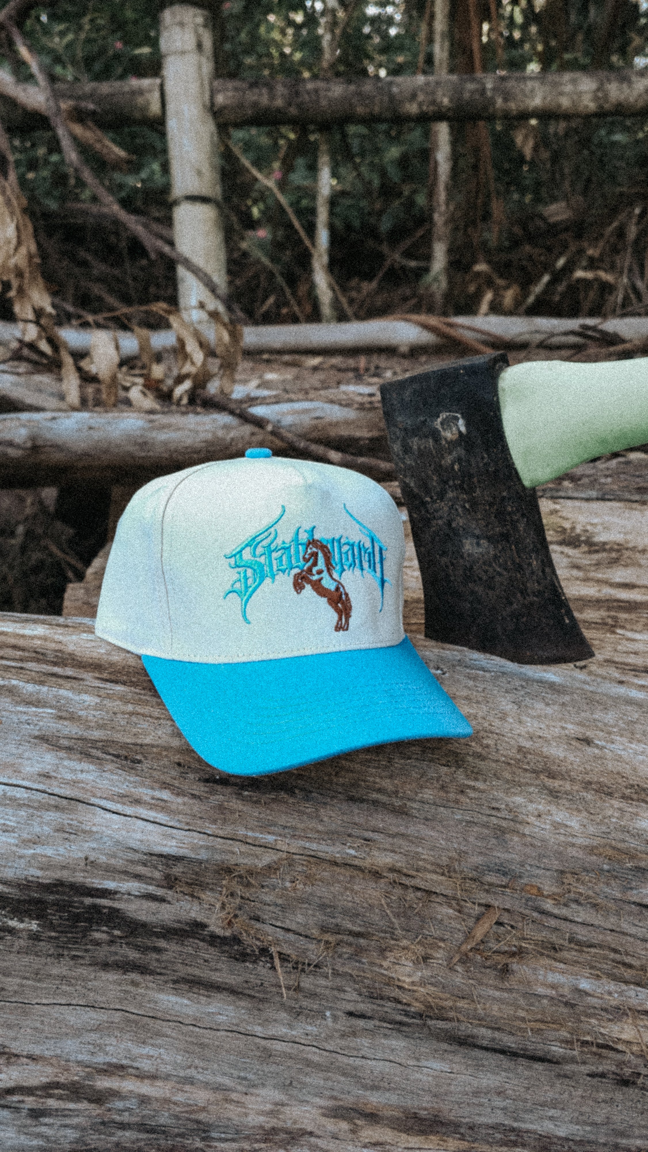 Dusty Blue Cap